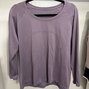 Lululemon Swiftly Tech Long-Sleeve Shirt 2.0 Race Length - Purple Ash